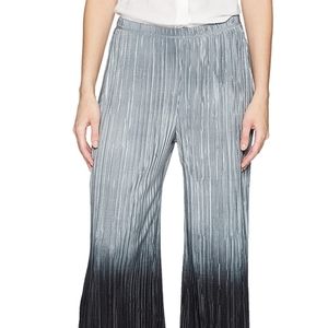 Three dots Ombre below the knee midi high waisted